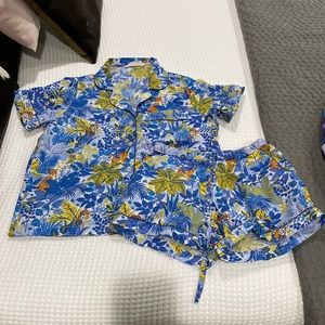 Printfresh short pajama set Jungle